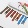 Pasek skórzany Strap Leather do Apple Watch 38 / 40 / 41 mm opaska bransoleta - czerwony